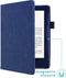 imoshion E-reader Hoesje - Geschikt voor Amazon Kindle 10 - Vegan Leather Bookcase - Donkerblauw