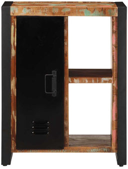 vidaXL - Dressoir - 55x35x70 - cm - massief - gerecycled - hout - meerkleurig