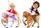 Lilly Tienerpoppen met Paarden, 12cm
