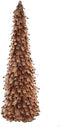 PTMD Stylitza Kerstmis Ornament - 14 x 14 x 60 cm - Veren - Roest
