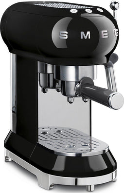 SMEG ECF01BLEU - Handmatige espressomachine - 15 bar - Stoompijp - Zwart