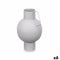 Vaas Bol Grijs Staal 15 x 23 x 13 cm (6 Stuks)