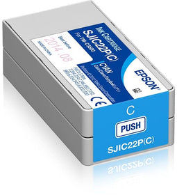 Epson SJIC22P(C) - Inktcartridge - Cyaan - Geschikt voor ColorWorks C3500