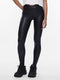 PIECES PCNEW SHINY LEGGINGS - Dames Legging - Glanzend effect - Zwart