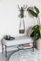 Housecraft Ran - Wandkapstok - 6 haken - Zwart