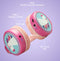 Mobilize Over Ear Kinder Koptelefoon | Max. 85 dB | Ideeal voor Kinderen tot 8 Jaar |Bluetooth 5.3 | Aux-Kabel | Eenhoorn Ontwerp | Roze