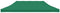 vidaXL - Partytentdak 270 g/m² - 580 x 291 cm - Groen
