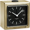 LEFF amsterdam - Block - Alarm - Goud/Zwart - Design - Staande Klok
