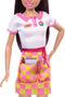 Barbie Skippe Pizzaserveerster - Met Pizza en Meeneemdoos - Barbiepop