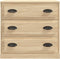vidaXL - Dressoir - 70x35,5x67,5 - cm - bewerkt - hout - sonoma - eikenkleurig