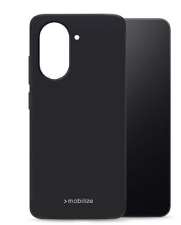 Mobilize Rubber Gelly Case - Xiaomi Redmi A3 - TPU - Zwart