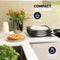 BREND BR-2209 - Elektrische Bordenwarmer - 12 Borden - 4 Temperatuurniveaus tot 70°C - Antraciet