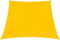 vidaXL - Zonnezeil - 160 - g/m² - 3/4x3 - m - HDPE - geel