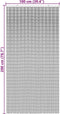 vidaXL - Insectengordijn - 100x200 - cm - bamboe - palmboom - print
