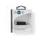 Stereo-Audioadapter - 3,5 mm Male - 6,35 mm Female - Verguld - Recht - ABS - Antraciet - 1 Stuks - Window Box