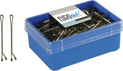 Haarspeldjes Eurostil 300 Clips 50 mm Brons (300 pcs)