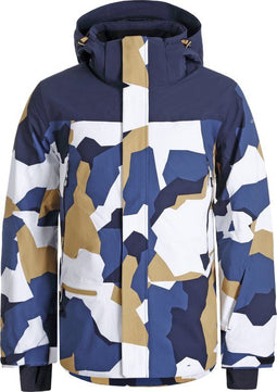 Icepeak - Cabery - Ski-jas - Waterdicht 10000 mm - Camouflage - Bleu - Maat 50