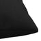 vidaXL Sierkussens 4 st 40x40 cm stof zwart