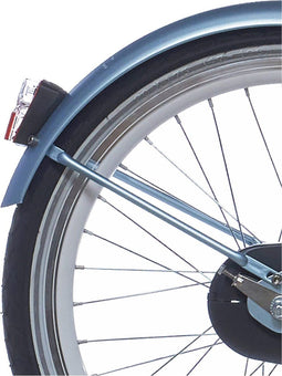 Alpina Spatbord set + stang 22 Ocean dusk blue matt