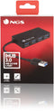 NGS iHub 3.0 - USB hub - 4x USB 3.2 (5Gb/s) - Zwart