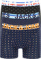 Jack & Jones 3-pack - Heren Boxershorts - Zwart en Donkerblauw met Print