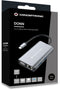 Conceptronic DONN21G - Dockingstation - 3x USB 3.2 Gen1 1x USB-C 1x Ethernet 100Mbps 1x VGA - Grijs