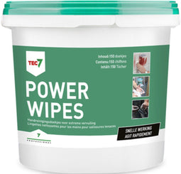 Tec7 Powerwipes Reinigingsdoekjes 150 doekjes - 467035000 - 467035000