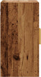 vidaXL - Wandkast - 60x31x60 - cm - bewerkt - hout - oud - houtkleurig