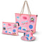 Karactermania - Barbie Trendy Malibu Strandtas met Rits - Boodschappentas