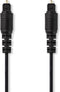 Nedis CAGT25000BK20 - Digitale audiokabel TosLink - 200cm - Zwart