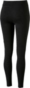 PUMA ESS+ Graphic Leggings - High Waist - Tight Fit - Dark Gray Heather