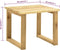 vidaXL - Ligbed - met - tafel - geïmpregneerd - grenenhout