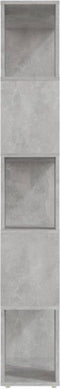 vidaXL-Boekenkast/kamerscherm-60x24x155-cm-betongrijs