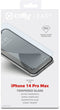 Celly Easy - Screenprotector - 9H Hardheid - iPhone 14 Pro Max