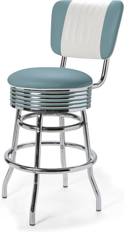 Bel Air Retro Barkruk BS-29-66-CB Blauw