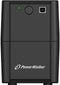 PowerWalker VI 650 SH FR - Ononderbreekbaar Stroomvoorzieningssysteem - 360 W - Zwart