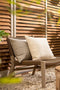 Dutch Decor TALIA - Buitenkussen 45x45 cm - waterafstotend en uv-bestendig - Pumice Stone - taupe