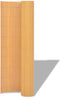 vidaXL Tuinafscheiding dubbelzijdig 150x500 cm geel