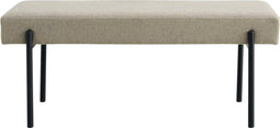 House Nordic Bankje Swindon Zand 100x36x42,5cm