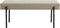 House Nordic Bankje Swindon Zand 100x36x42,5cm