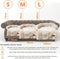 By Cee Cee - Origineel Hondendeken - Multifunctioneel - Afritsbaar - Beige - Maat M - 90x90