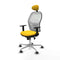 Piqueras y Crespo 1D086G1 - Bureaustoel - Hoogteverstelbaar met armleuning - Geel
