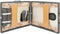 vidaXL - Massagetafel - met - 2 - zones - 186x68 - cm - houten - frame - antraciet