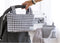 Organizer tas voor kinderwagen Mi bollito Zwart Vichy 15 x 18 x 45 cm