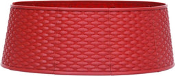 vidaXL - Kerstboomrok - Ø54x19,5 - cm - rood