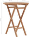 vidaXL - Tuintafel - inklapbaar - 60x60x75 - cm - massief - teakhout