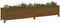 vidaXL - Plantenbak - verhoogd - 199,5x40x39 - cm - massief - grenen - honingbruin