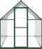 vidaXL - Tuinkas - met - basisframe - 334x169x195 - cm - aluminium - groen