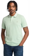 Timberland Oyster River Tipped Collar Polo - Slim Fit - Ruglengte 70,5 cm - Cameo Green