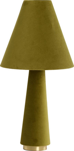 Light & Living Tafellamp Devia - Velvet - Groen